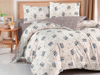 Хлопковое постельное белье First Сhoice Homesko Adrian ранфорс евро