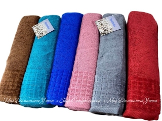 Набор махровых полотенец Hanibaba VIP Cotton Jasmin 70х140 хлопок 6пр.