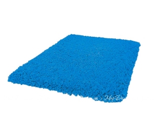 Голубой коврик в ванную Spirella Highland 80х150