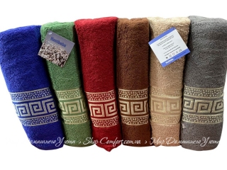 Набор махровых полотенец Hanibaba VIP Cotton Greek 70х140 хлопок 6пр.