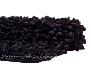 Черный коврик Aquanova Rocca Black 60х100