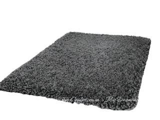 Серый коврик в ванную Spirella Highland 70х120