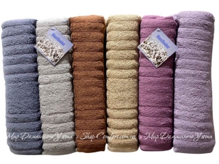 Набор махровых полотенец Hanibaba VIP Cotton Kleopatra 70х140 хлопок 6пр.