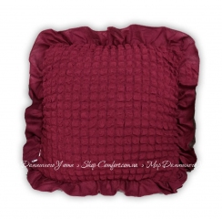 Декоративная подушка Love You пурпурный (37) 45х45 (m015202)