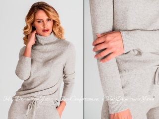 Женский кашемировый свитер Marc & Andre W22-00CH0218 серый