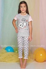 Комплект для девочки подростка футболка и штаны Sevim 8012