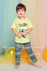 Детская пижама для мальчика с коротким рукавом Sevim 8037