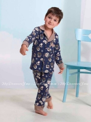 Хлопковая пижама для мальчика Sevim 8116