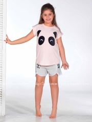 Комплект для девочки футболка и шорты Sevim 8165