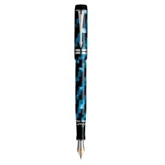 Перьевая ручка Parker Duofold Check Blue PT FP юбил (91 210C)