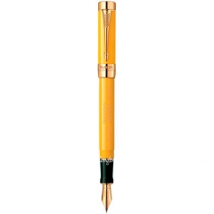 Перьевая ручка Parker DUOFOLD Mandarin Yellow GT FP (97 710M)