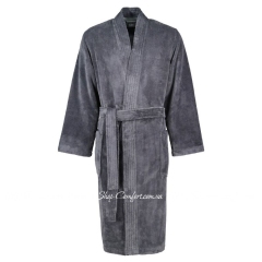 Мужской халат Cawo Kimono Kimono Uni 800 anthracite - 71