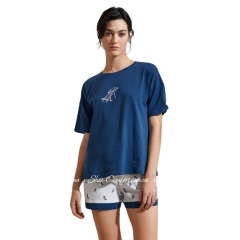 Женский трикотажный комплект шорты с футболкой Hays 36198