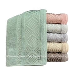 Набор махровых полотенец Cestepe VIP Cotton Ecose 50х90 хлопок 6пр.