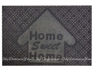 Коврик придверный IzziHome Parga Gri Home Sweet Home 40x60 (2200000602749)
