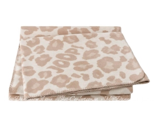 Хлопковый плед JOOP! Leo Creme 150х200 (056B05)