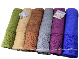 Набор махровых полотенец Hanibaba VIP Cotton Helen 50х90 хлопок 6пр.