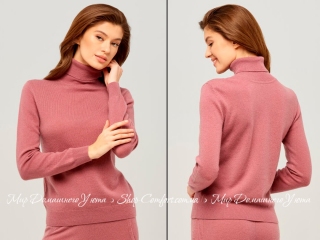 Женский кашемировый свитер Marc & Andre W21-00CH118 розовый