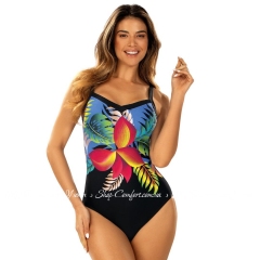 Цельный моделирующий купальник Feba Floral Fantasy F31 900 25