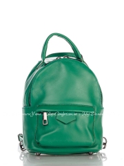 Рюкзак Genuine Leather 8002-green кожаный Зеленый