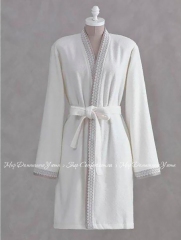 Женский махровый халат кимоно Pavia Donna white