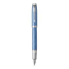 Ручка перьевая Parker IM 17 Premium Blue CT FP F (24 411)