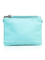 Клатч Italian Bags 1723_tiffany Кожаный Мятный