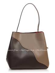 Деловая Сумка Italian Bags 6501_dark_brown Кожаная Коричневый