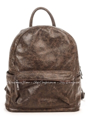 Рюкзак Italian Bags 6532_dark_brown Кожаный Коричневый