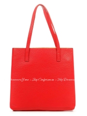 Сумка На Каждый День Italian Bags 6541_red Кожаная Красный