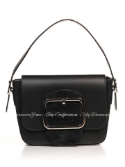 Клатч Italian Bags 6563_black Кожаный Черный
