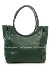 Сумка На Каждый День Italian Bags 6707_green Кожаная Зеленый
