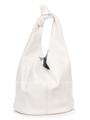 Рюкзак Italian Bags 6917_white Кожаный Белый