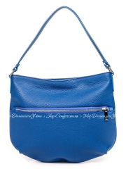 Сумка На Каждый День Italian Bags 6947_blue Кожаная Синий