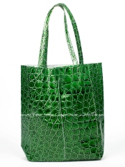 Сумка На Каждый День Italian Bags 8500_green Кожаная Зеленый