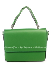Клатч Italian Bags 8504_green Кожаный Зеленый