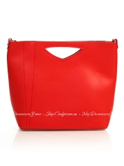 Деловая Сумка Italian Bags 8611_red Кожаная Красный