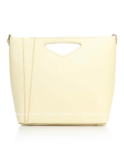 Деловая Сумка Italian Bags 8611_yellow Кожаная Желтый