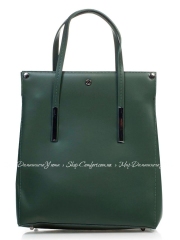 Деловая Сумка Italian Bags 8876_green Кожаная Зеленый