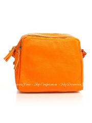 Клатч Italian Bags 8930_orange Кожаный Оранжевый