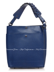 Сумка На Каждый День Italian Bags 8965_blue Кожаная Синий