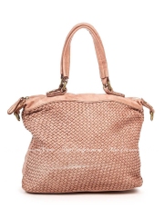 Сумка На Каждый День Italian Bags 9359_vintage_roze Кожаная Розовый