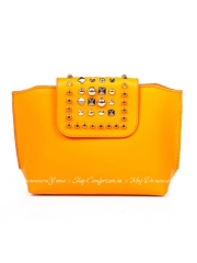 Сумка На Каждый День Italian Bags STK8226_orange Кожаная Оранжевый