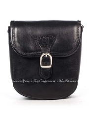 Клатч Italian Bags STK_SM_8407_black Кожаный Черный