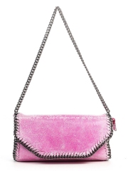 Клатч Italian Bags STK_SM_8431_roze Кожаный Розовый