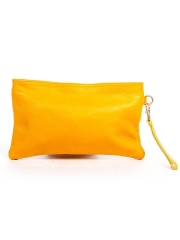 Клатч Italian Bags STK_SM_8437_yellow Кожаный Желтый