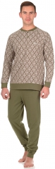 Комплект мужской Jokami Orion кофта и штаны зеленый