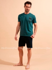 Комплект мужской из футболки и шорт Hays 65415