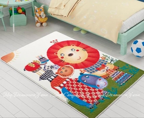 Детский ковер Confetti Confetti Lion King orange 100x150