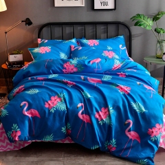 Постельное белье Berni Flamingo and Zigzags полуторный (44717)